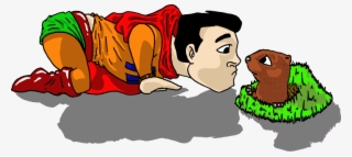 Groundhog Day Photo - Cartoon