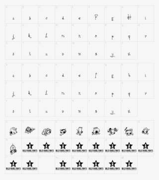 Happy Family Font - Number