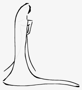 Veil Drawings Monarch Copy2 - Line Art