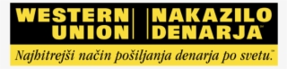 Western Union Slovenija Logo Png Transparent & Svg - Western Union