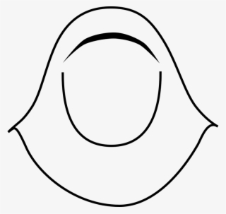 Veil Clipart Tudung - Hijab Clip Art