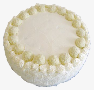 Raffaello Cake - White Chocolate Cake Png