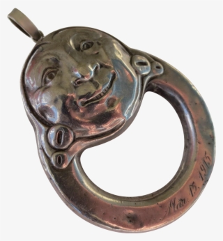 Delightful Antique 1915 Sterling Silver Baby Rattle