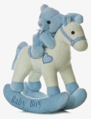 12" Baby Boy Musical Rocking Horse - Baby Boy Toys