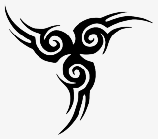 Cool Tattoo Designs Simple - Tribal Black And White