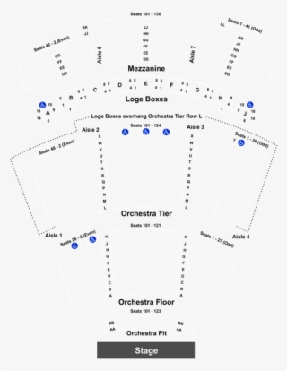 Shh We Have A Plan At Eisemann Center On 03/31/2019 - Diagram