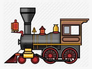 Railroad Clipart Steamtrain - Steam Of Train Png