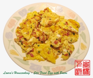 Stir Fried Egg With Bacon - Fazoli Chicken Fettuccine Alfredo