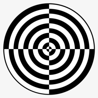 Mad Bull's Eye - Circle Optical Illusion Drawing
