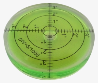 Semi Transparent Spirit Bubble Surface Level Round, - Ultimate