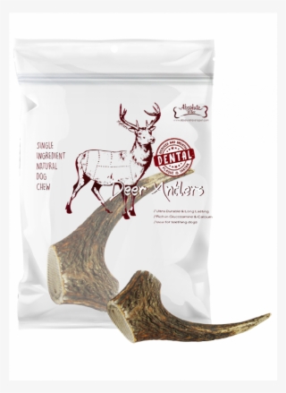 More Views - Deer Antler Dog Chew Packaging