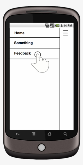 Menu Items - Smartphone