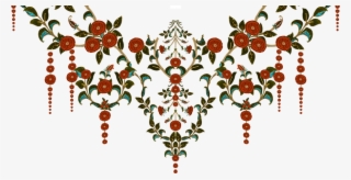 Vector Flower Design,vector Art Flower, Textile Flower - Motif