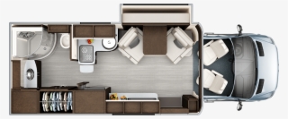 Arizona Travel Vans Images Unity Floorplans Leisure - 2019 Unity Murphy Bed