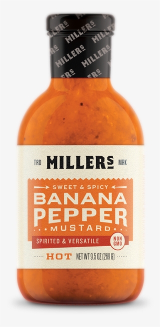 Banana Pepper Mustard - Miller's Banana Pepper Mustard