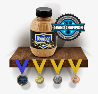 Our Bourbon Mustard Was Declared Grand Champion At - Gold Medal