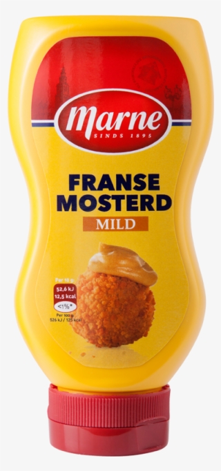 Marne French Mustard Mild In A Squeeze Bottle - Marne Mosterd