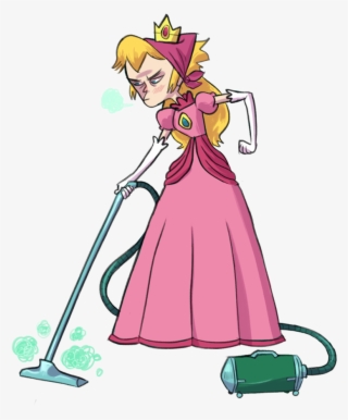 Drawn Advertisement Video Game - Super Game Dev Peach