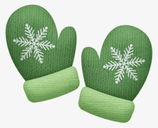 Фотки Christmas Stockings, Christmas Hats, Christmas - Mitten Clip Art Green