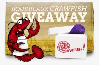 We Are Giving Away 30 Lbs Of Free Live Crawfish To - Cartoon
