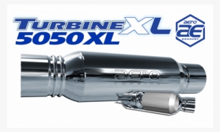 Aeroturbine 5" Resonated Muffler - Exhaust Turbine Muffler