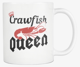 Crawfish Queen White Mug - American Lobster
