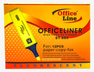 Highlighting Marker Office Line - Paper