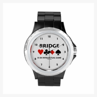 Bridge Is An Intellectual Game Wrist Watch - Medical Assistant Watches