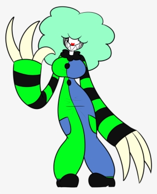 Evil Clown Gal - Cartoon