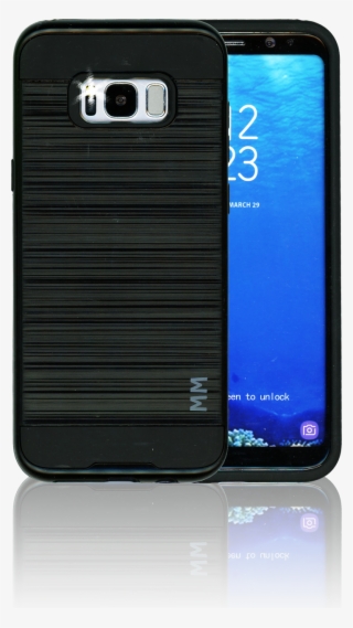 Samsung Galaxy S8 Mm Slim Dura Metal Finish Black - Smartphone