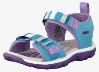 Riley Toddler Blue Grotto/bougainvillea - Fisherman Sandal