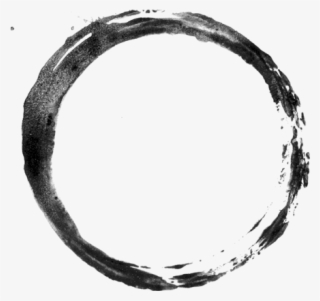 Strokes Computer Black File Ink Circle Paintbrush Clipart - Silver Paint Circle
