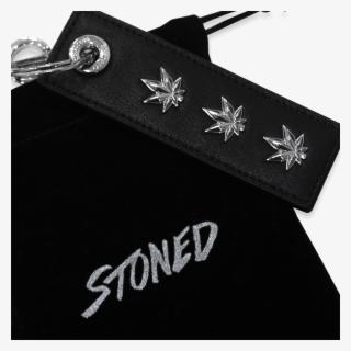 Japanese Maple Leaf Leather Tag Keychain - Coin Purse