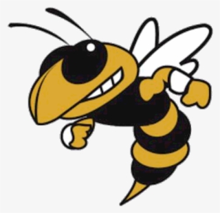 Wasp Clipart Hornet Football Mascot - Yellow Jacket Football