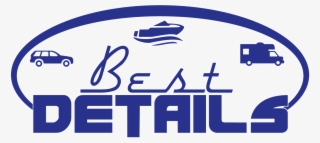 Best Details, Located Just West Of Route 45 On Marshall - Boat And Car Detailing Logo