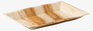 Biodore® Plate, Rectangular, 1 Compartment, Palm Frond, - Kitchen Sink