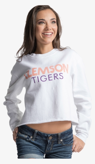 Cassie Crop Sweatshirt - U Trau Cassie Crop Sweatshirt