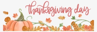 Thanksgiving Day Banner - Illustration