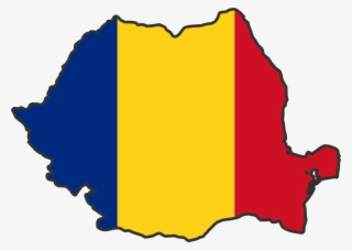 Romania Luxury Eyewear - Romania Map Flag Png