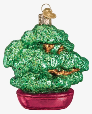 Bonsai Tree Glass Ornament - Christmas Tree