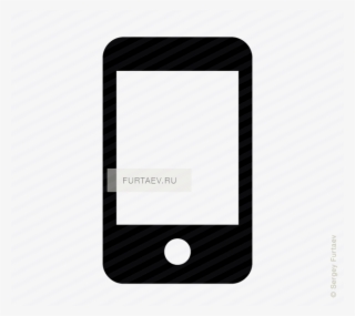 Mobile Phone Vector Icon Of Smartphone - Gadget