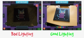 If You Can't See The Outline Of The Corner Cells Against - Bloxels Builder Unlocking Gameboard