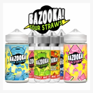 Bazooka Sour Straws E Liquids - Cartoon