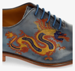Oxford Shoes Clark 6 Moroccan Blue Dragon - Sneakers