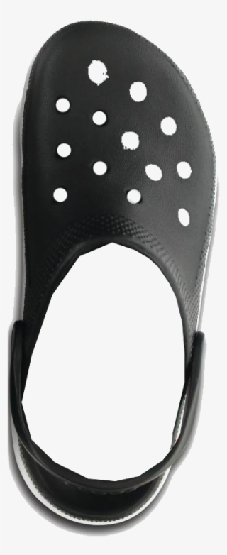 Crocs Men Black/white Sandals - Face Mask