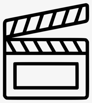 Film Clapper Media Cinema Svg Png Icon Ⓒ - Clapperboard