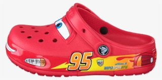 Crocs Crocslights Cars Clog Red 54502-00 Womens Rubber, - Cars Crocs Transparent