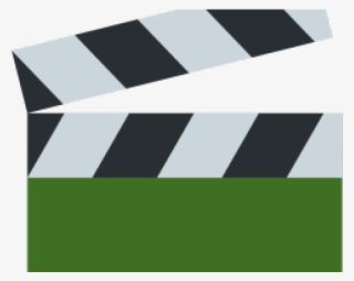 Clapperboard Clipart Movie Maker - Emoticon Claqueta Cine