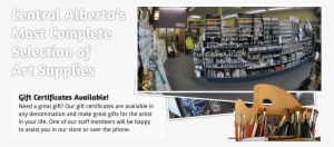 Central Alberta's Most Complete Selection Of Art Supplies - Alberta Art & Drafting Supplies Ltd