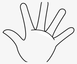 Beautiful Looking Hands Clip Art Free Clipart Images - Hand In Black And White
